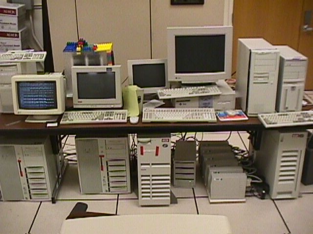 Early google servers